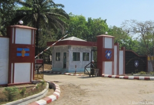 Burmese military camp