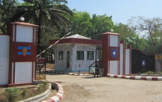 Burmese military camp