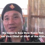 Message to the Karen People and Ethnic Nationalities: General Baw Kyaw Heh