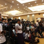 Military at Peace Conference Not Engaging with Media