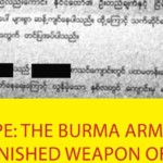 Rape: The Burma Army’s Unpunished Weapon Of War