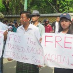 Two Kachin Youth Leaders Fined for Organizing Protest Demanding Action on IDPs