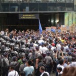 Hundreds of CSOs decry arrest of anti-war protesters